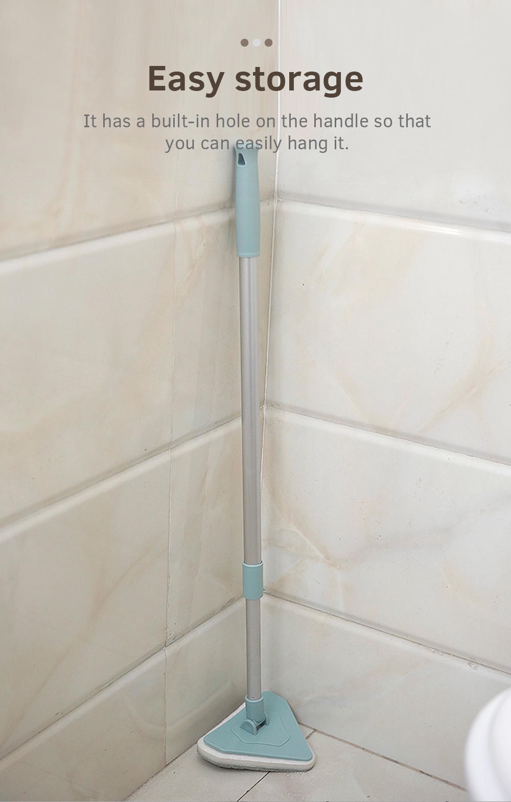 Telescopic Bathtub Brush Window Glass Scrubber-7